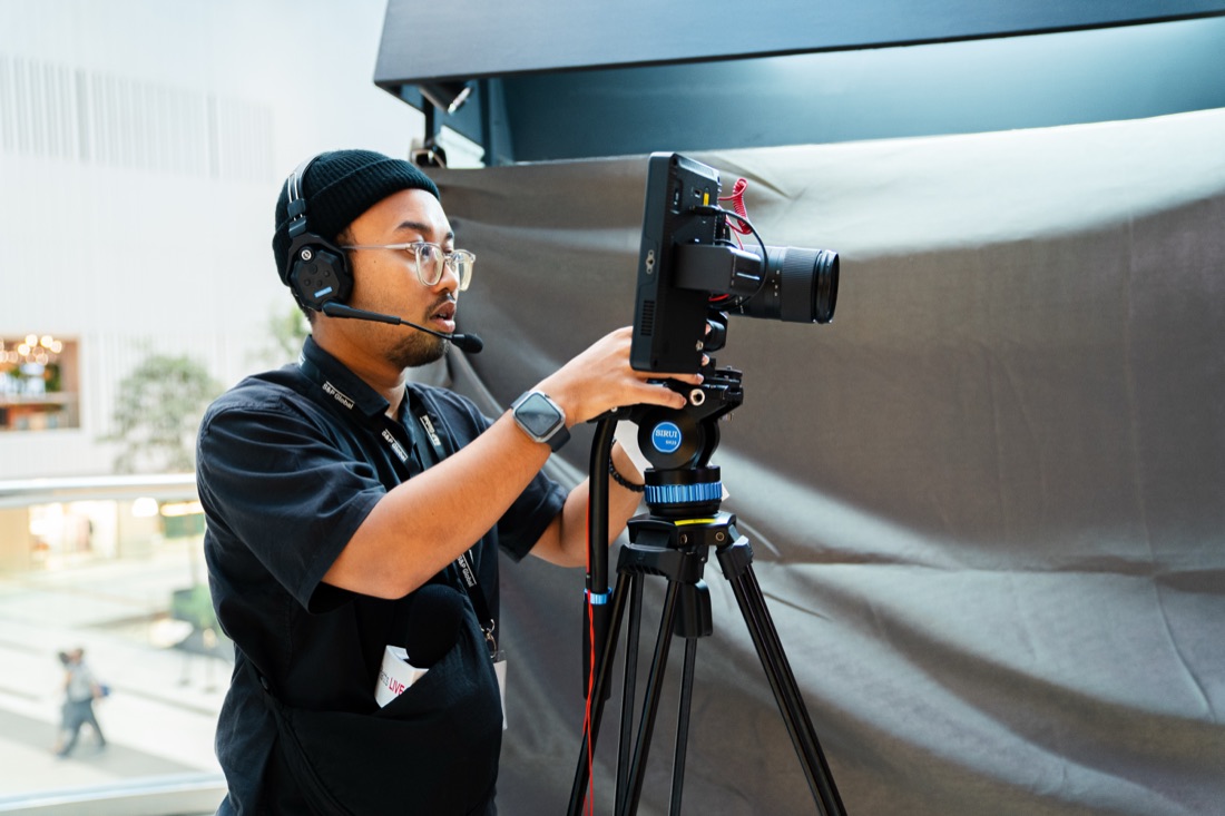 Setting up the camera